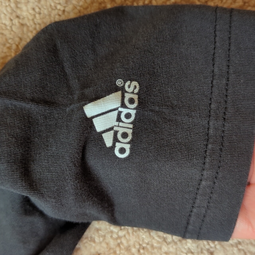 Adidas Kids 3/4 Sleeve Baseball Graphic Shirt, Size S (7) - Picture 3 of 5